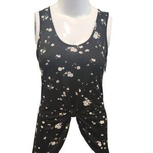 [Liberty Love] Navy Floral Blouse - Size XL